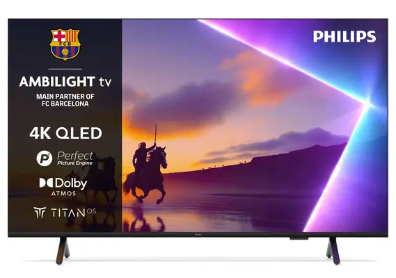 Philips 8500 series 75PUS850012 190,5 cm (75") 4K Ultra HD Smart TV Wifi Noir - Ecran TV - visuel 1