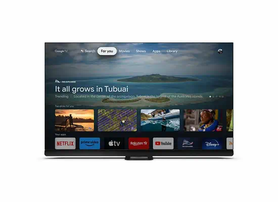 Philips 77OLED908/12 TV 195,6 cm (77") 4K Ultra HD Smart TV Wifi Noir - Ecran TV - visuel 5