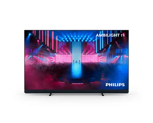 77OLED909/12 4K UHD TV, AL3, OLED, 120/100Hz, Google TV, P5 AI, HDR 10+ Adaptive, Dolby Vision + Dol - Philips - Ecran TV - visuel 4