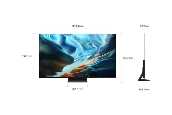 65" OLED S92H 4K Samsung Vision AI Smart TV (2026) Sans Reflet - Ecran TV - visuel 2