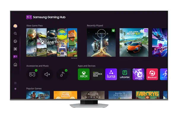 Samsung TV AI QLED 75" Q80D 2024, 4K - Ecran TV - visuel 3