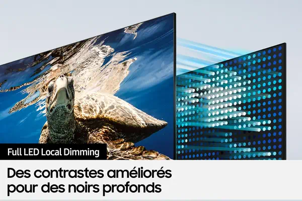 Samsung TV AI QLED 75" Q80D 2024, 4K - Ecran TV - visuel 8