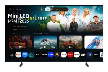 Livraison gratuite 55" Mini LED M74H 4K Samsung Vision AI Smart TV (2026)