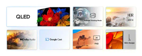 TCL S59K 40S59K TV 101,6 cm (40") Full HD Smart TV Wifi Métallique - Ecran TV - visuel 6