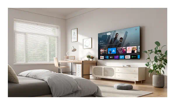 TCL 43P69K TV 109,2 cm (43") 4K Ultra HD Smart TV Wifi Noir - Ecran TV - visuel 2