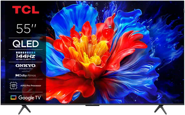 TCL P89K 55P89K TV 139,7 cm (55") 4K Ultra HD Smart TV Wifi Métallique 350 cd/m² - Ecran TV - visuel 1