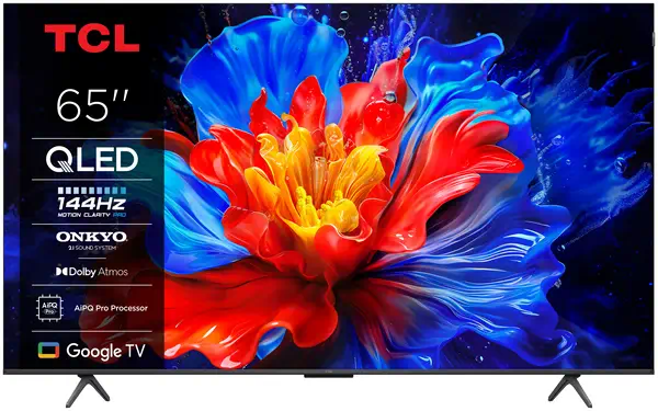 TCL P89K 65P89K TV 165,1 cm (65") 4K Ultra HD Smart TV Wifi Métallique 350 cd/m² - Ecran TV - visuel 1