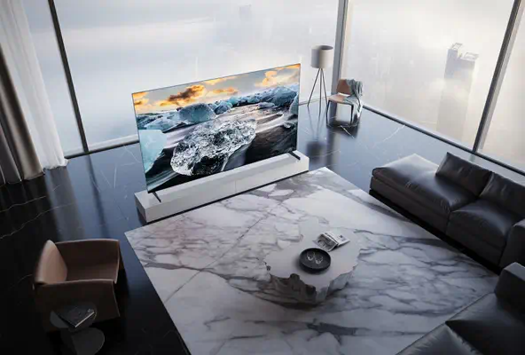 TCL 85X11K TV 2,16 m (85") 4K Ultra HD Smart TV Wifi Noir 6500 cd/m² - Ecran TV - visuel 3