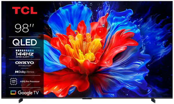 TCL P89K 98P89K TV 2,49 m (98") 4K Ultra HD Smart TV Wifi Métallique 450 cd/m² - Ecran TV - visuel 1