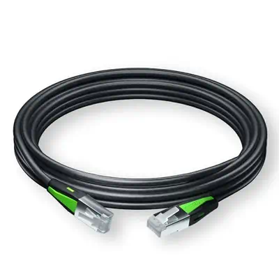 Zyxel ACCESSORY-ZZ0111F câble de réseau Noir 3 m Cat6a SF/FTP - Câble RJ et Fibre optique - visuel 1