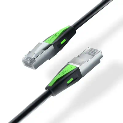 Zyxel ACCESSORY-ZZ0111F câble de réseau Noir 3 m Cat6a SF/FTP - Câble RJ et Fibre optique - visuel 2
