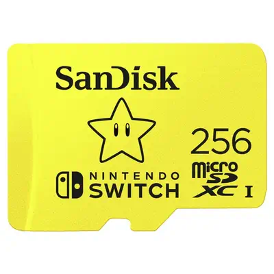 SanDisk 00183573 256 Go MicroSDXC UHS-I Classe 10 - Sandisk - Carte Mémoire - visuel 1