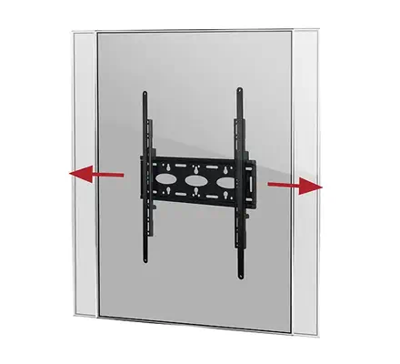 B-Tech BT8322 165,1 cm (65") Mur Noir - Affichage dynamique - visuel 3