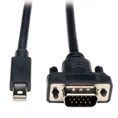 Tripp Lite P586-006-VGA câble vidéo et adaptateur 1,83 m mini DisplayPort VGA (D-Sub) Noir - Connectique - visuel 1