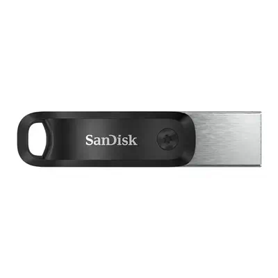 SanDisk 00183588 lecteur USB flash 128 Go USB Type-A / Lightning 3.2 Gen 1 (3.1 Gen 1) Noir, Argent - Sandisk - Adaptateur stockage - visuel 2