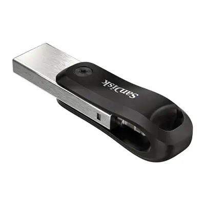 SanDisk 00183588 lecteur USB flash 128 Go USB Type-A / Lightning 3.2 Gen 1 (3.1 Gen 1) Noir, Argent - Sandisk - Adaptateur stockage - visuel 6