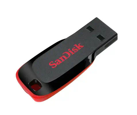 SanDisk Cruzer Blade lecteur USB flash 128 Go USB Type-A 2.0 Noir, Rouge - Sandisk - Adaptateur stockage - visuel 6