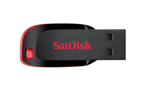 SanDisk Cruzer Blade lecteur USB flash 128 Go USB Type-A 2.0 Noir, Rouge - Sandisk - Adaptateur stockage - visuel 7