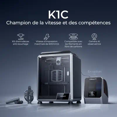 Creality K1C Fused Deposition Modeling (FDM) Wifi - Impression - visuel 2