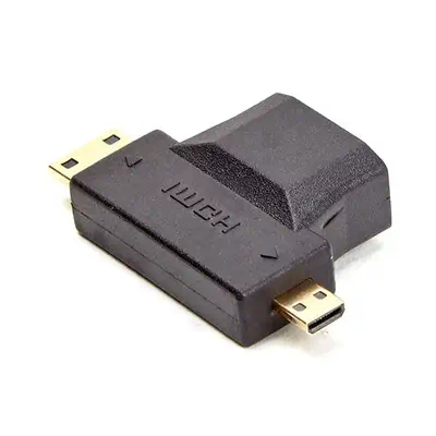 D2 Diffusion D2ADPMICROMINIHDMI changeur de genre de câble HDMI Type A (Standard) Mini-HDMI + Micro- - Connectique - visuel 3