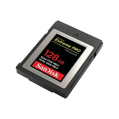 SanDisk SDCFE-128G-GN4NN mémoire flash 128 Go CFexpress - Sandisk - Carte Mémoire - visuel 2