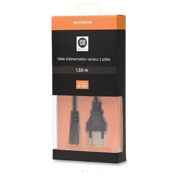 D2 Diffusion D2CS150 câble électrique Noir 1,5 m livraison rapide