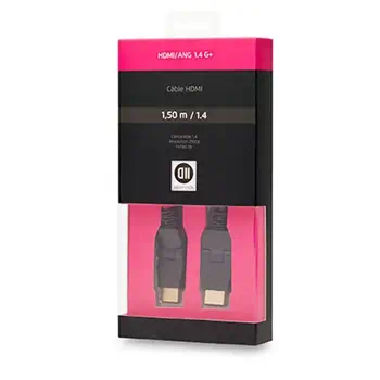 Offre D2 Diffusion D2HDMI150ROT câble HDMI 1,5 m HDMI Type A (Standard) Noir