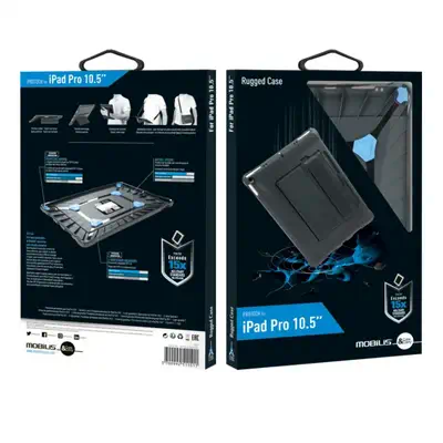 Mobilis Protech Pack 26,7 cm (10.5") Coque Noir - Etui et Housse - visuel 8