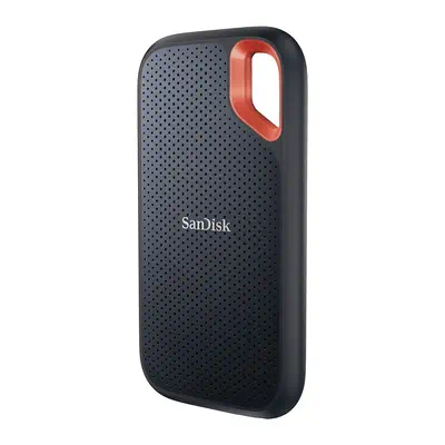 SanDisk Extreme Portable 2 To USB Type-C 3.2 Gen 2 (3.1 Gen 2) Noir - Sandisk - Disque dur SSD - visuel 3