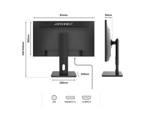 JN-27IPS4FLWQHDR-HSP - JAPANNEXT - Ecran Ordinateur - visuel 7