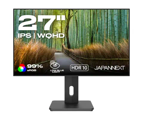 JN-27IPS4FLWQHDR-HSP - JAPANNEXT - Ecran Ordinateur - visuel 1