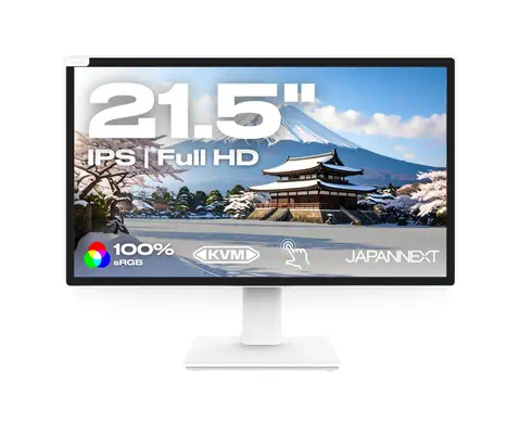 JAPANNEXT JN-IPS2152FHDR-T écran plat de PC 54,6 cm (21.5") 1920 x 1080 pixels Full HD LED Écran tac - Ecran Ordinateur - visuel 2