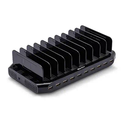 Lindy Station de Charge USB 10 Ports, 96W - Chargeur et alimentation - visuel 2