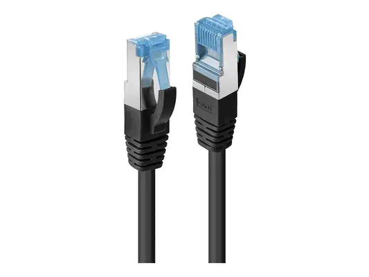 LINDY Cat.6A S/FTP LSOH Black 0.3m Patchcable - Lindy - Câble RJ et Fibre optique - visuel 3