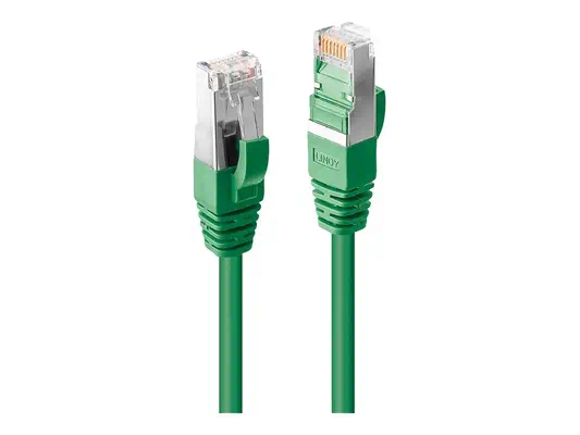 LINDY 5m Cat.6A S/FTP LSZH Cable Green - Lindy - Câble RJ et Fibre optique - visuel 2