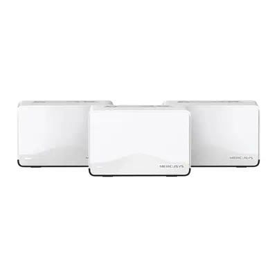 Mercusys HALO H27BE Bi-bande (2,4 GHz / 5 GHz) Wi-Fi 6 (802.11ax) Blanc 3 Interne - Routeur - visuel 1