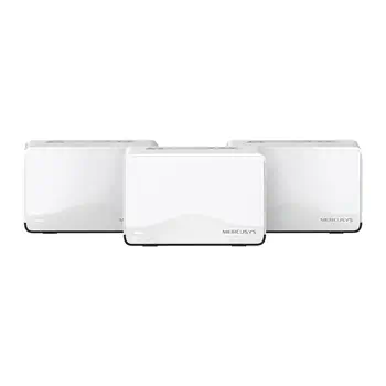 Mercusys HALO H27BE Bi-bande (2,4 GHz / 5 GHz) Wi-Fi 6 (802.11ax) Blanc 3 Interne livraison rapide