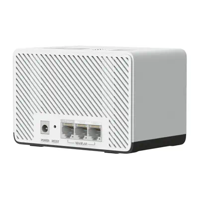 Mercusys HALO H27BE Bi-bande (2,4 GHz / 5 GHz) Wi-Fi 6 (802.11ax) Blanc 3 Interne - Routeur - visuel 3