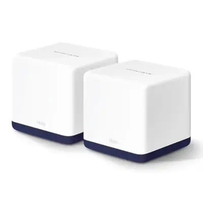 Mercusys Halo H50G (2-pack) Bi-bande (2,4 GHz / 5 GHz) Wi-Fi 5 (802.11ac) Blanc 3 Interne - Carte Réseau - visuel 1