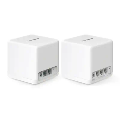 Mercusys HALO H60X Bi-bande (2,4 GHz / 5 GHz) Wi-Fi 6 (802.11ax) Blanc 2 Interne - Routeur - visuel 2