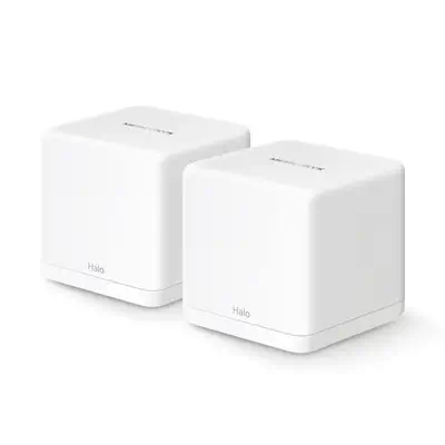 Mercusys HALO H60X Bi-bande (2,4 GHz / 5 GHz) Wi-Fi 6 (802.11ax) Blanc 2 Interne - Routeur - visuel 1