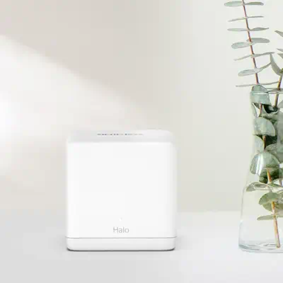 Mercusys HALO H60X Bi-bande (2,4 GHz / 5 GHz) Wi-Fi 6 (802.11ax) Blanc 2 Interne - Routeur - visuel 3