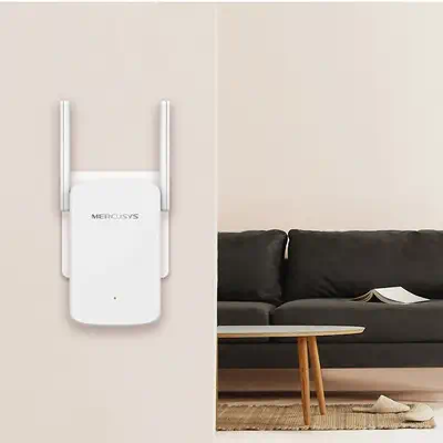 Mercusys ME30 prolongateur réseau Répéteur réseau Blanc 10, 100 Mbit/s - Réseau - visuel 4