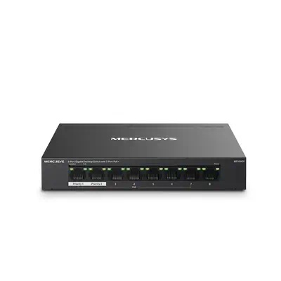 Mercusys MS108GP commutateur réseau Géré Gigabit Ethernet (10/100/1000) Connexion Ethernet, supporta - Switchs et Hubs - visuel 1