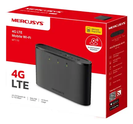 Mercusys MT110 routeur cellulaire, passerelle et modem Routeur de réseau cellulaire - visuel 4