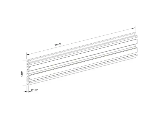 Multibrackets 3866 accessoire de montage de moniteurs - Affichage dynamique - visuel 3