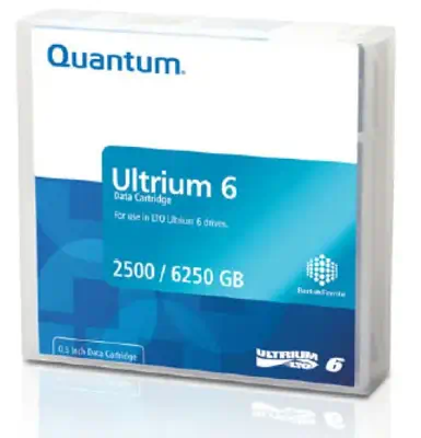 Quantum Ultrium 6 Bande de données vierge 2,5 To LTO 1,26 cm - Cartouche LTO - visuel 1