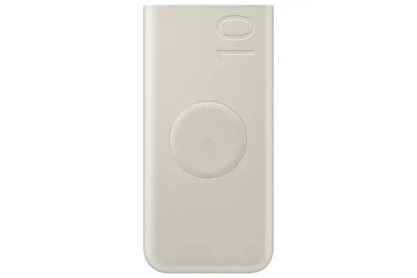 Samsung EB-U2510XUEGEU banque d'alimentation électrique 10000 mAh Recharge sans fil Beige - Chargeur et alimentation - visuel 1