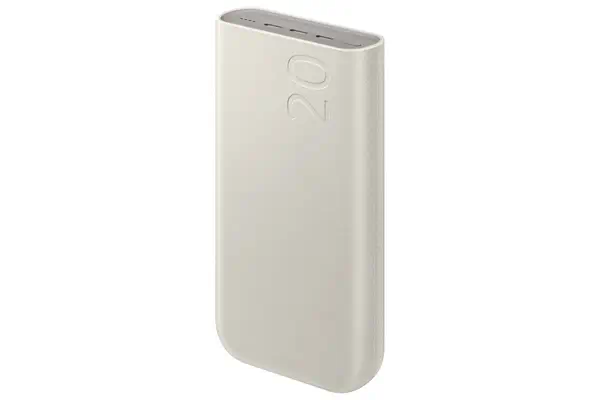 Samsung EB-P4520XUEGEU banque d'alimentation électrique 20000 mAh Beige - Chargeur et alimentation - visuel 2