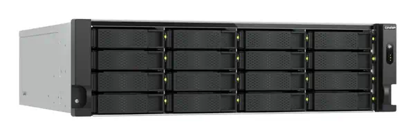 QNAP TS-H1677AXU-RP Serveur de stockage Rack (3 U) AMD Ryzen™ 7 7745 32 Go DDR5 0 To QNAP QTS Noir,  - Serveur NAS - visuel 2